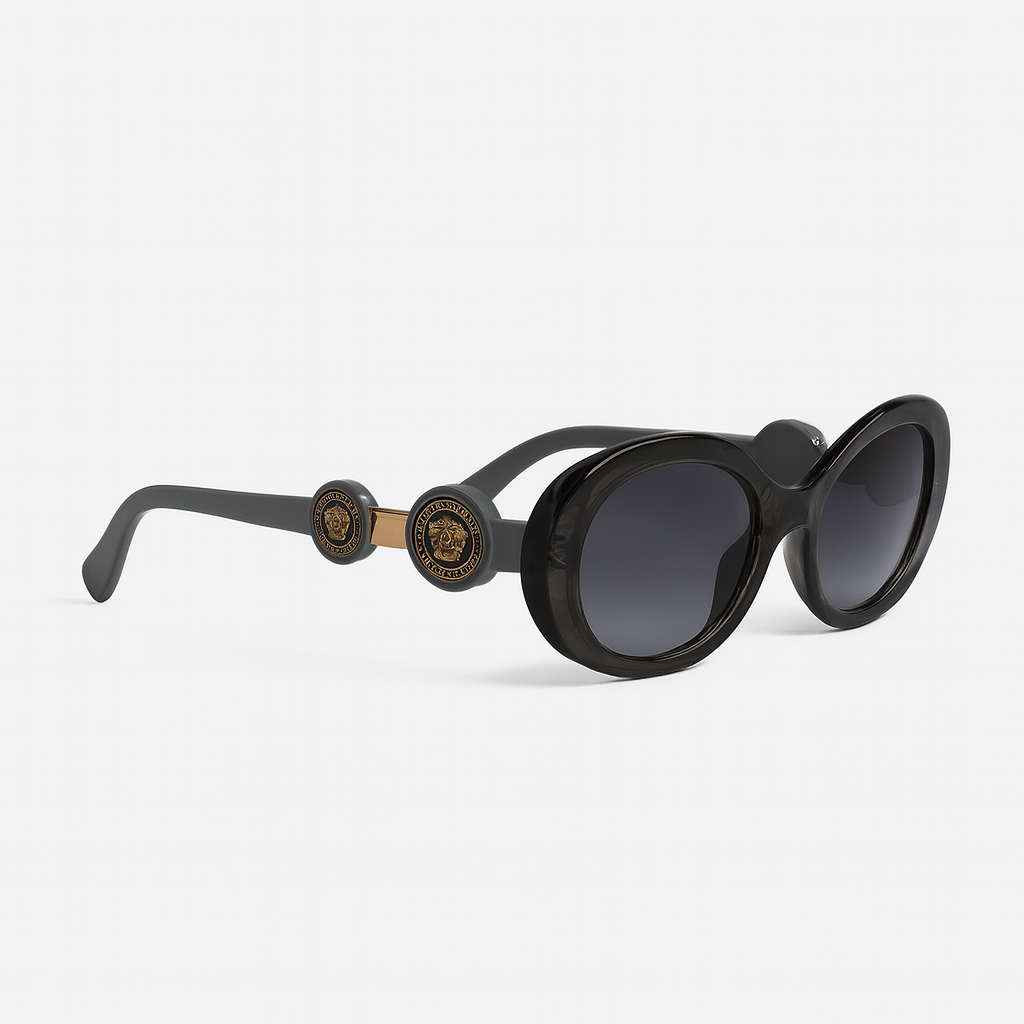 Versace Black & Gold Sunglasses - Replica