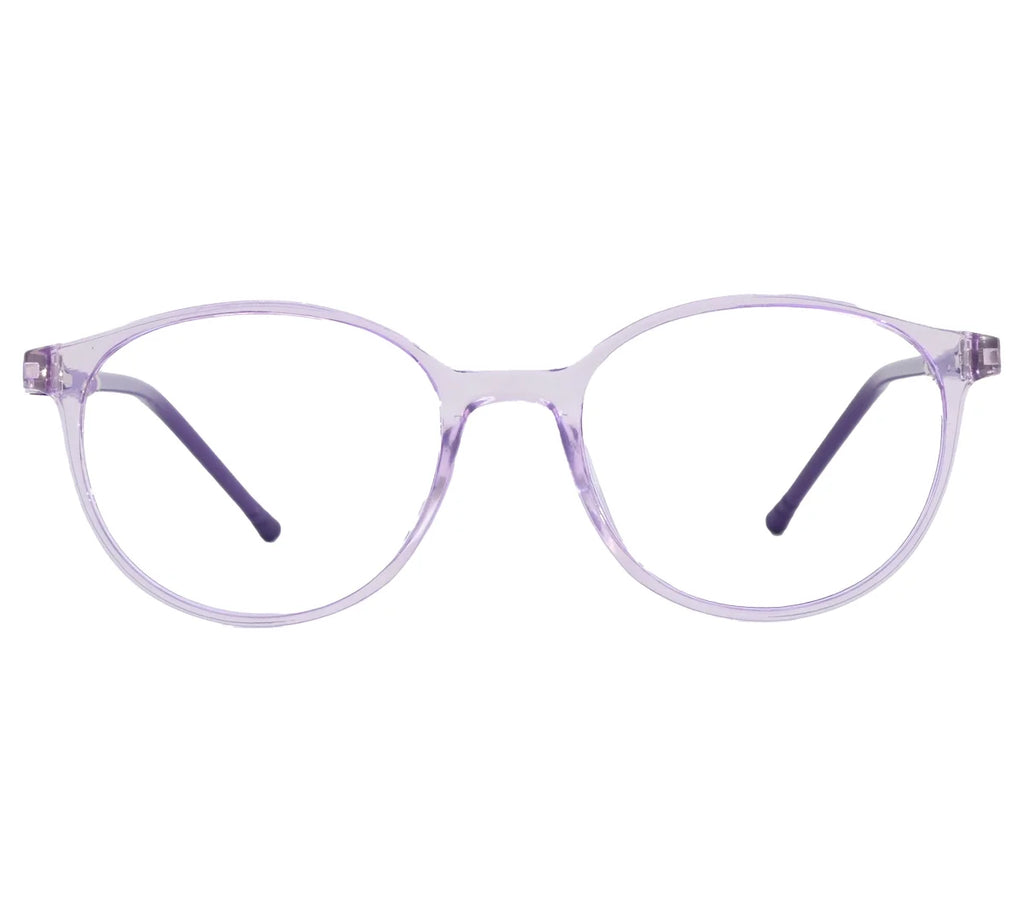 Bright Youth Gradient Black & Transparent Eyeglass Frame - Black