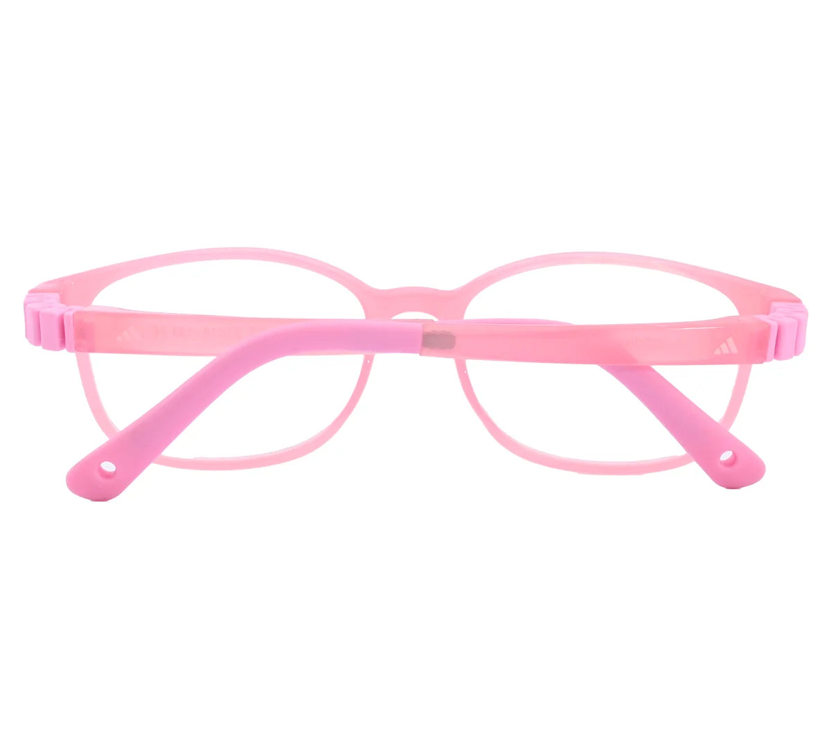Adidas Kids' Blue Rectangular Eyeglass Frame - Vibrant & Comfortable - Light Pink