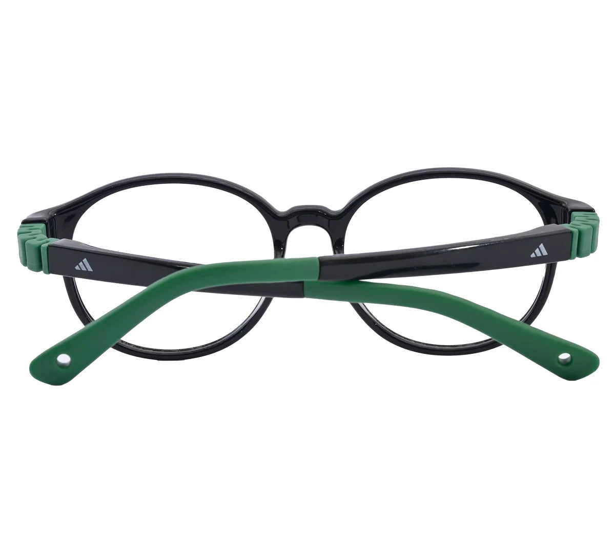 Adidas Kids' Blue Round Eyeglass Frame - Stylish & Durable - Black