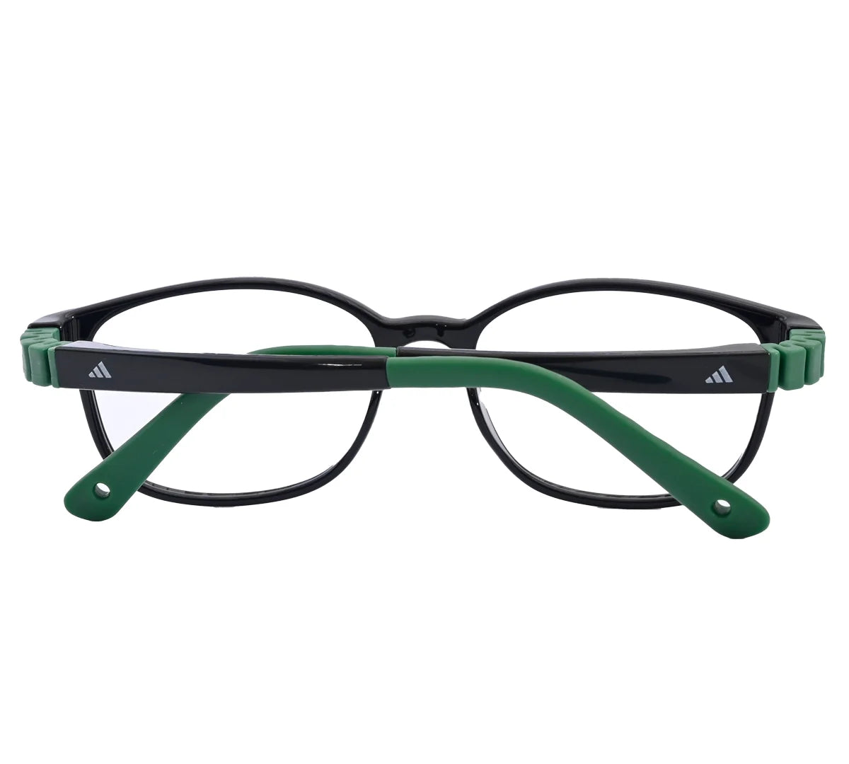 Adidas Kids' Blue Rectangular Eyeglass Frame - Vibrant & Comfortable - Black