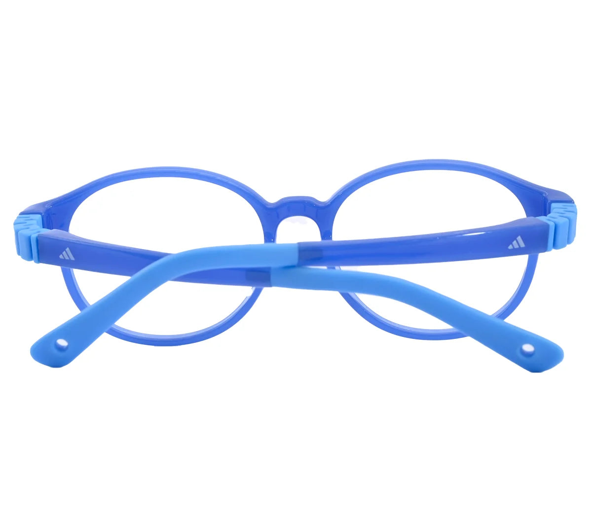 Adidas Kids' Blue Round Eyeglass Frame - Stylish & Durable - Blue