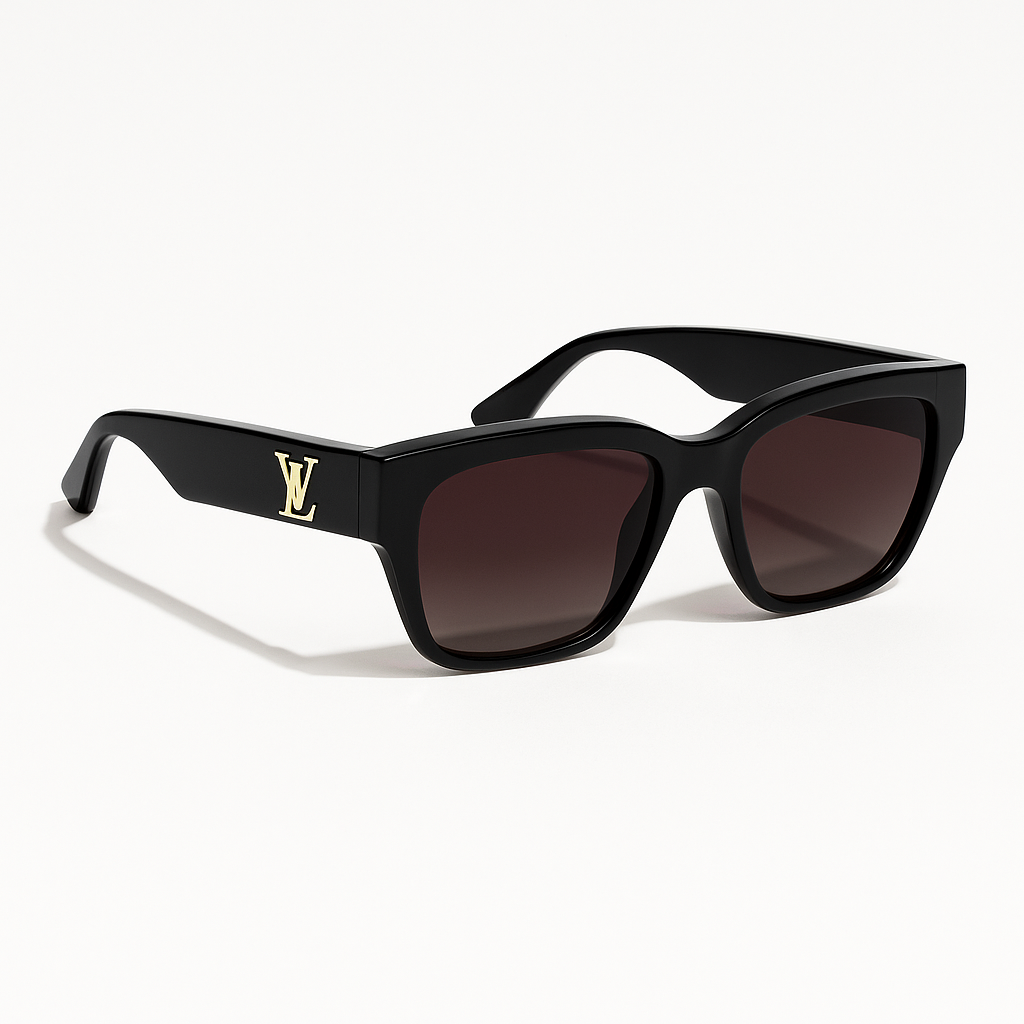 LV Dark Brown Sunglasses - Replica