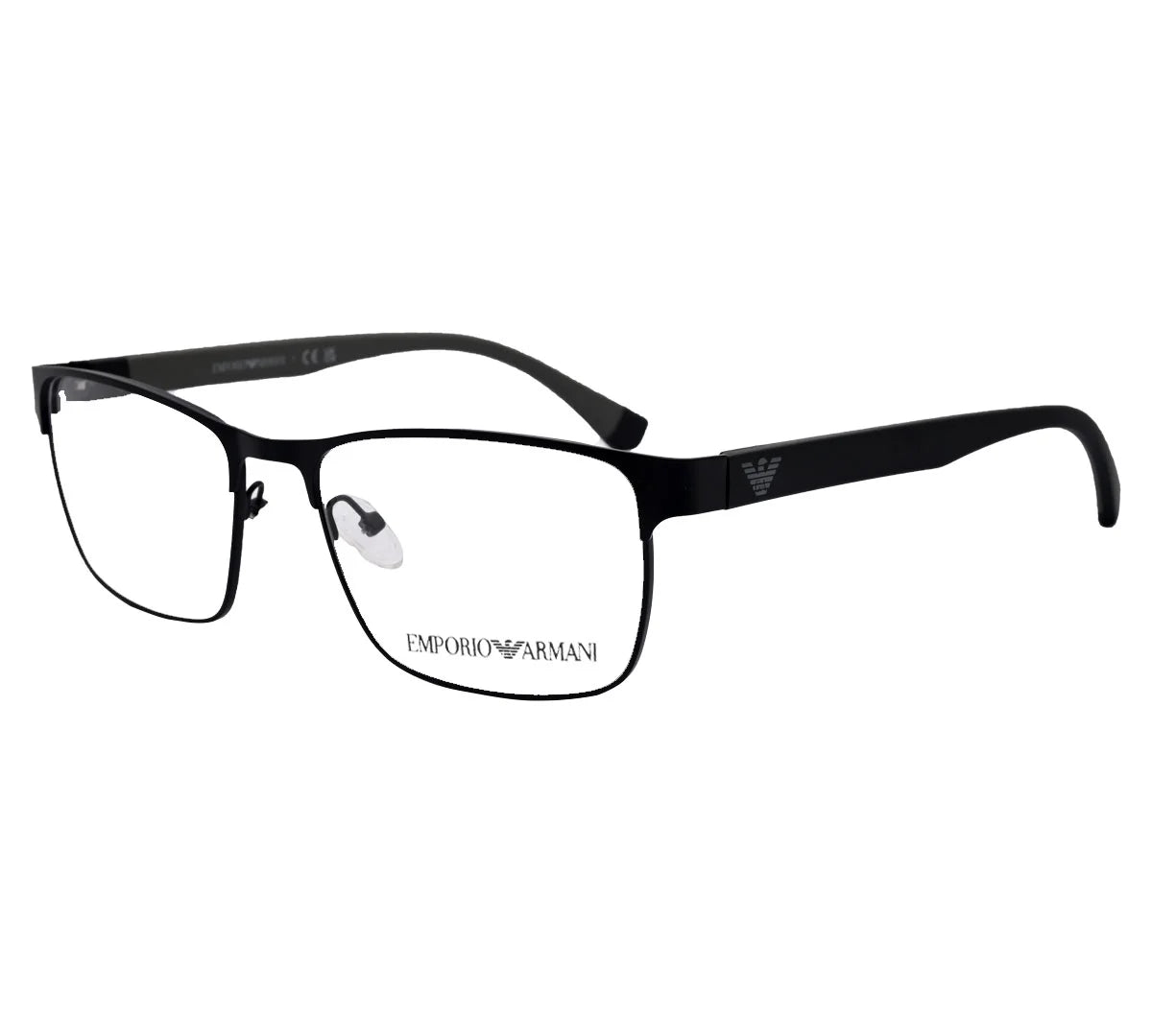 Emporio Armani Replica Premium Eyeglasses - Matte Black Full-Rim Frame