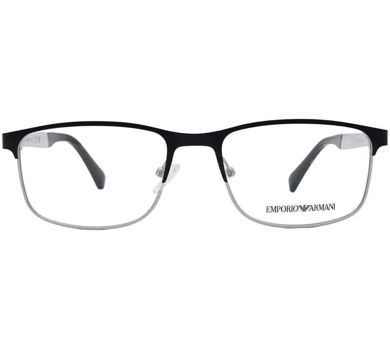 Emporio Armani Replica Eyeglasses - Sleek Black & Silver