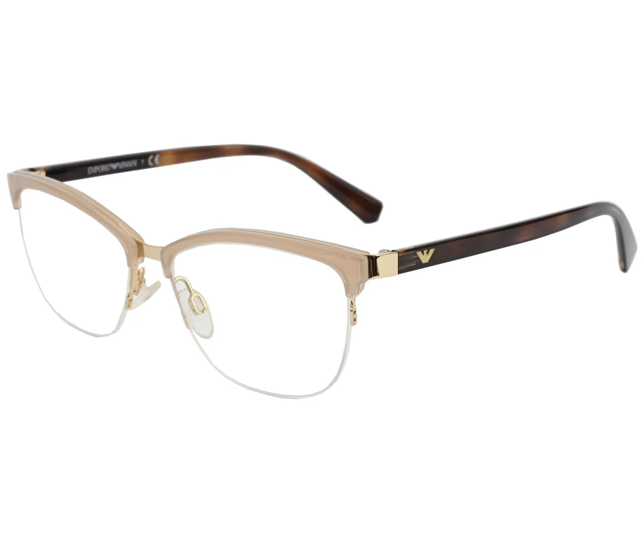 Emporio Armani EA1066, Eyeglasses – Luxurious Gold and Tortoiseshell Design