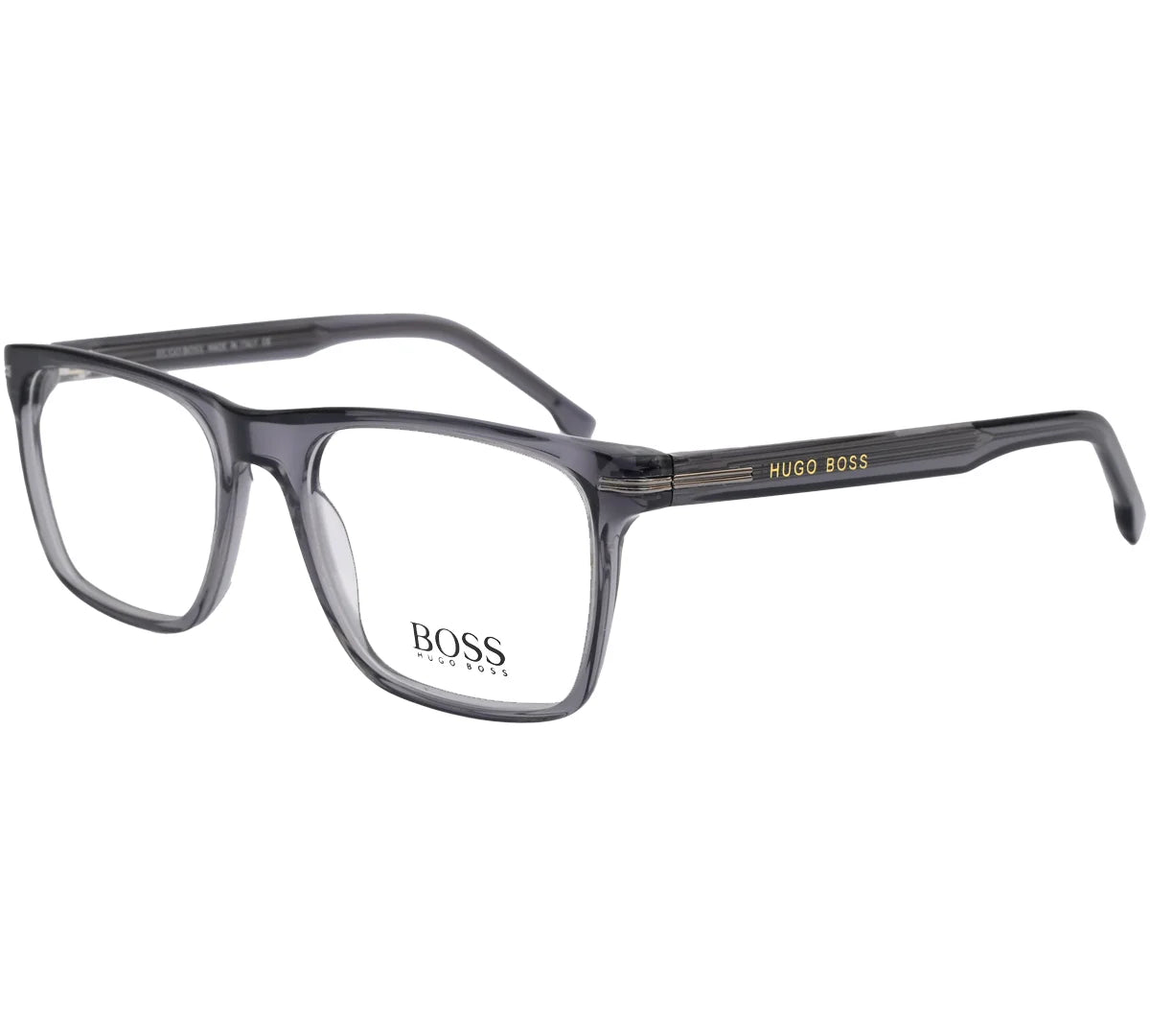 Hugo Boss Replica Premium Eyeglasses - Transparent Grey Frame