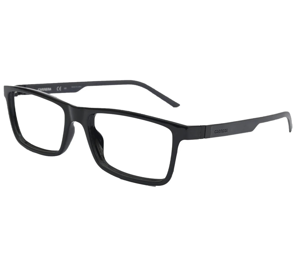 Carrera CA8818, Rectangular Eyewear Frame by Eyekart - Black