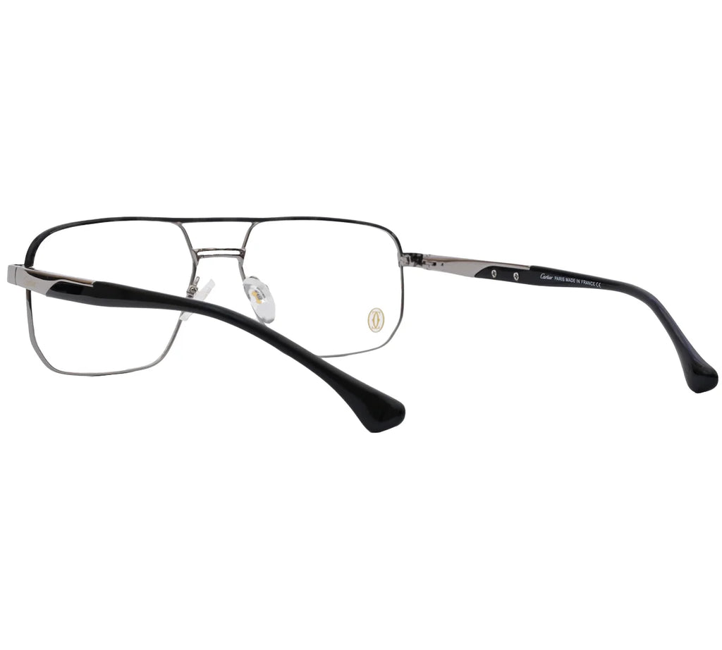 Cartier Replica Premium Eyeglasses - Sleek Silver Frame