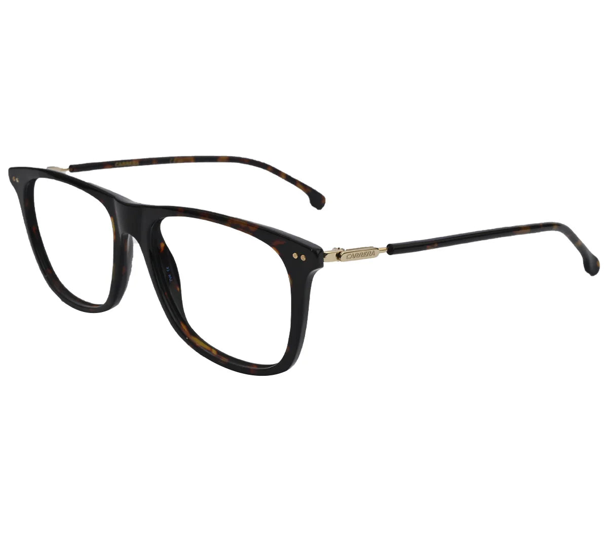 Retro Tortoise Shell Carrera 144V, Frame with Gold Accents - Eyekart Classic