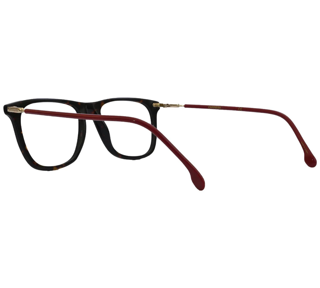 Carrera-Inspired 144N, Tortoise Shell Frame with Red Temples - Eyekart Exclusive