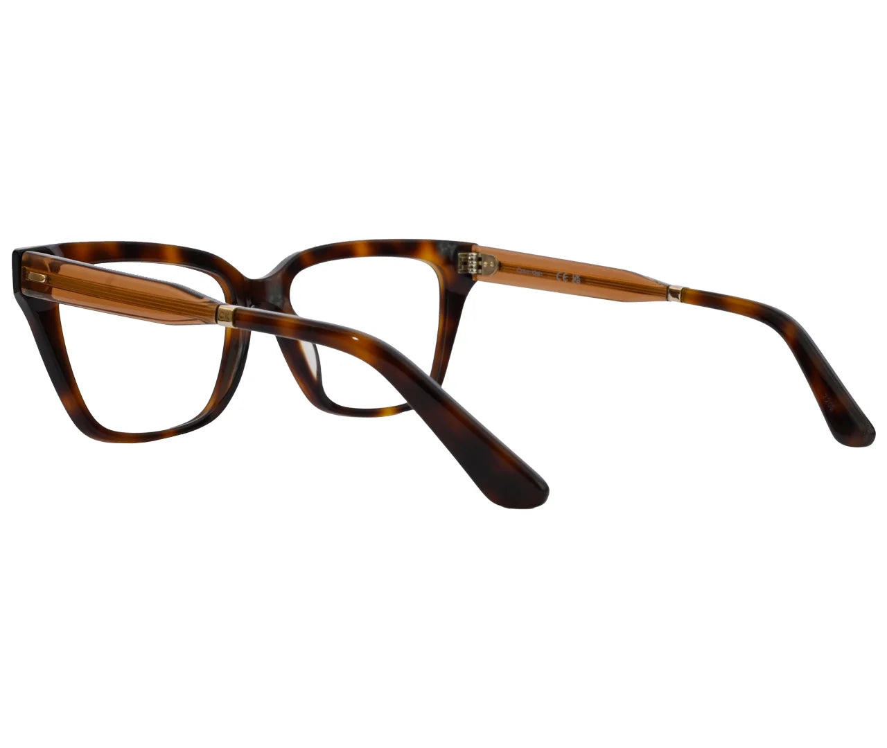 Calvin Klein CK22539, Tortoise Shell Frame with Amber Accents