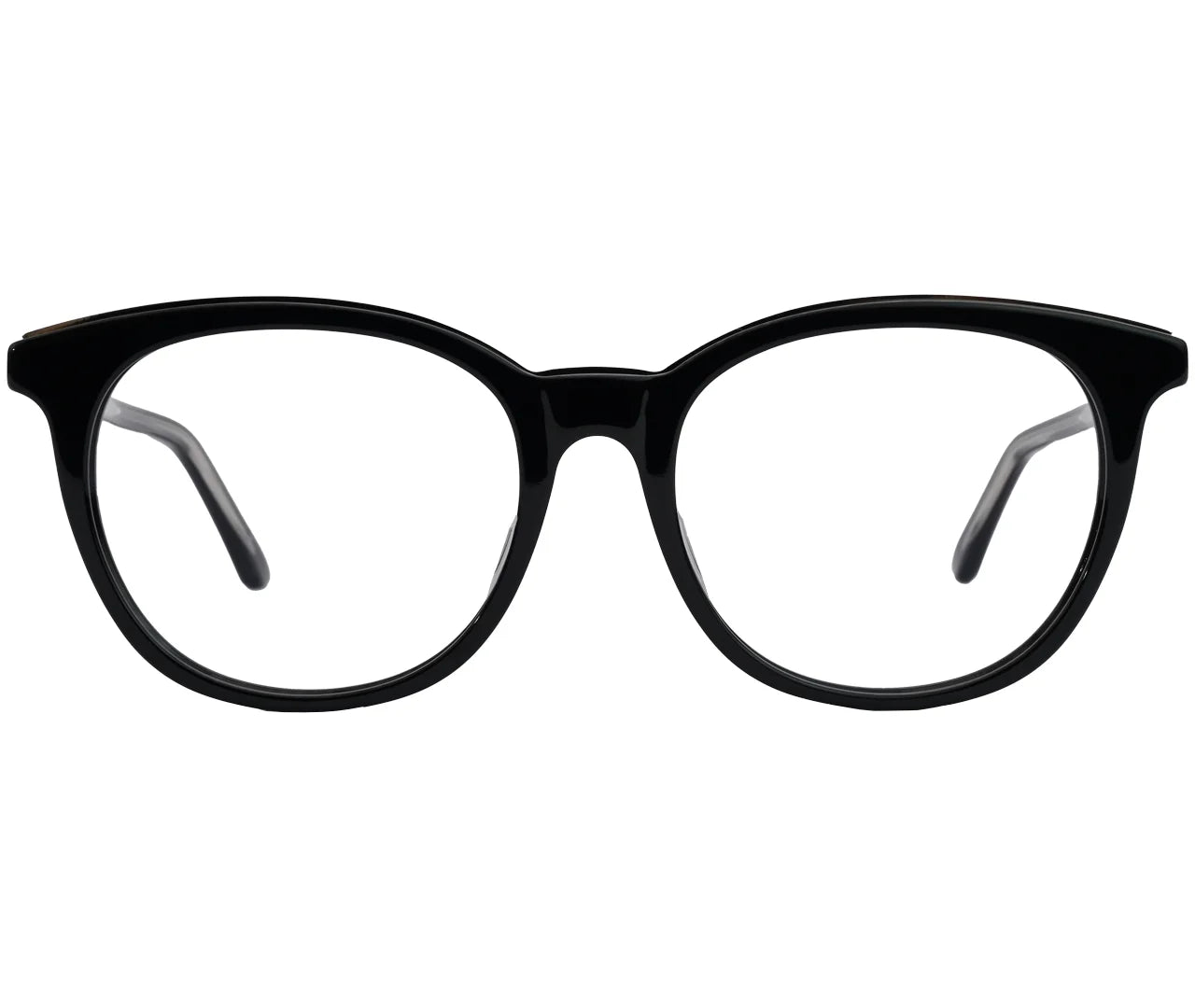 Dior "MONTAIGNE"  Black Rounded Frame - Eyekart Minimalist Edition