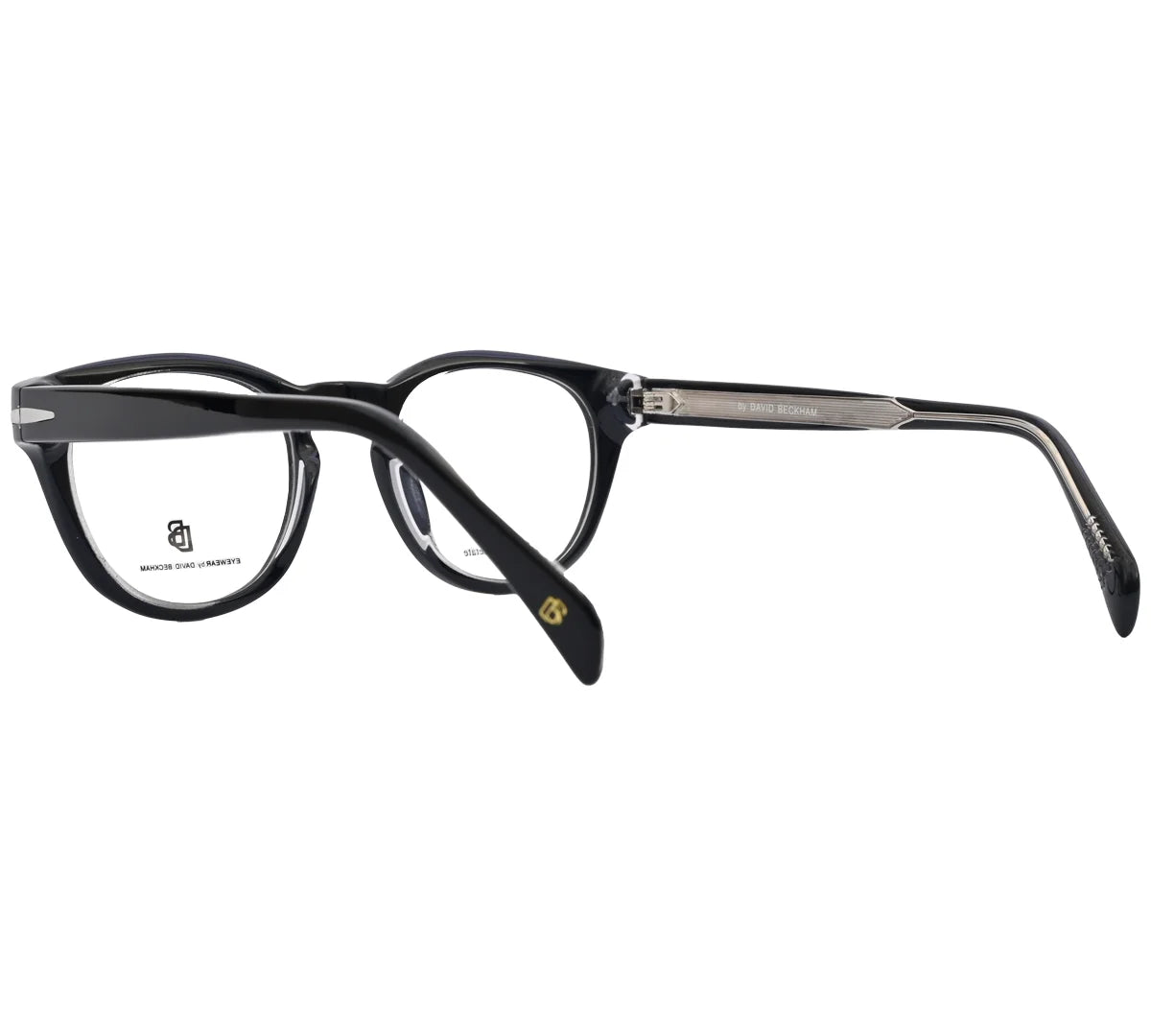 David Beckham Replica Premium Eyeglasses - Black & Crystal Frame