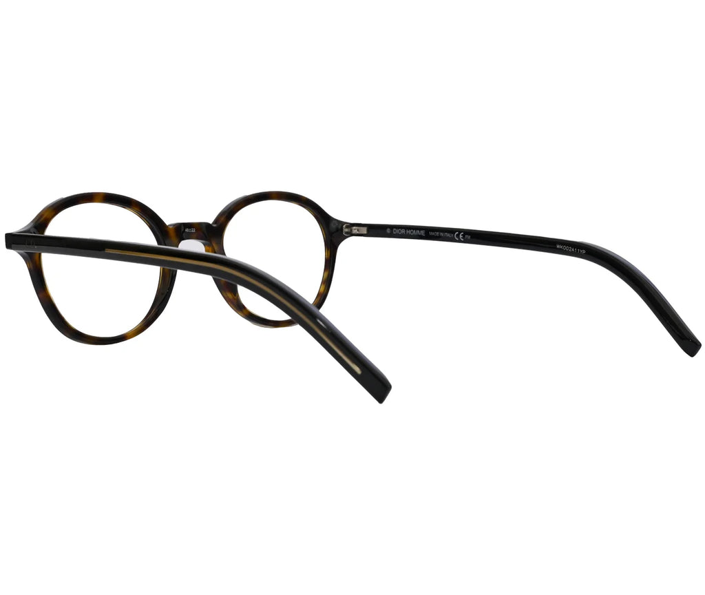 Dior "BLACKKTIE234" Tortoise Shell Round Frame