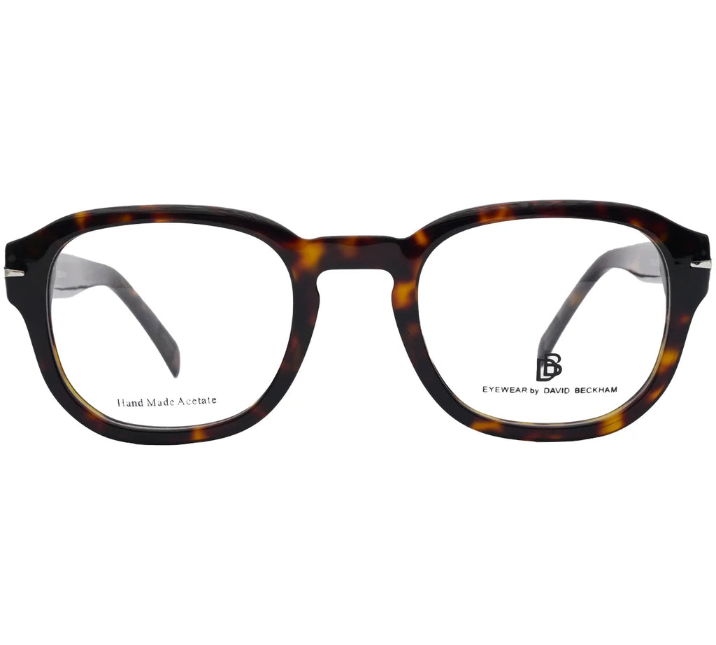 David Beckham Replica Premium Eyeglasses - Classic Brown Round Frame