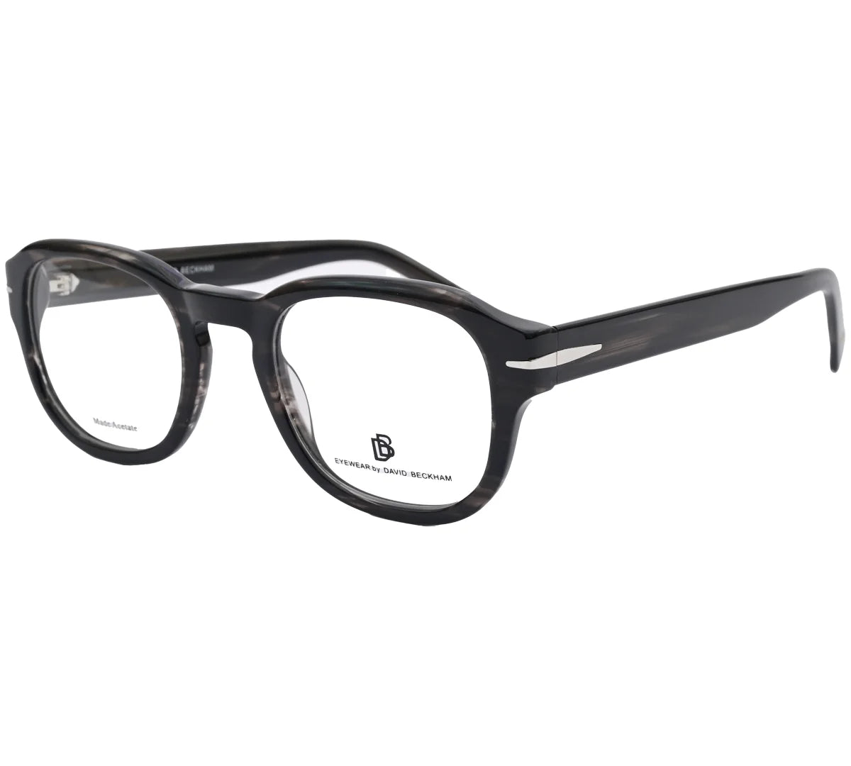 David Beckham Replica Premium Eyeglasses - Smoke Grey Round Frame