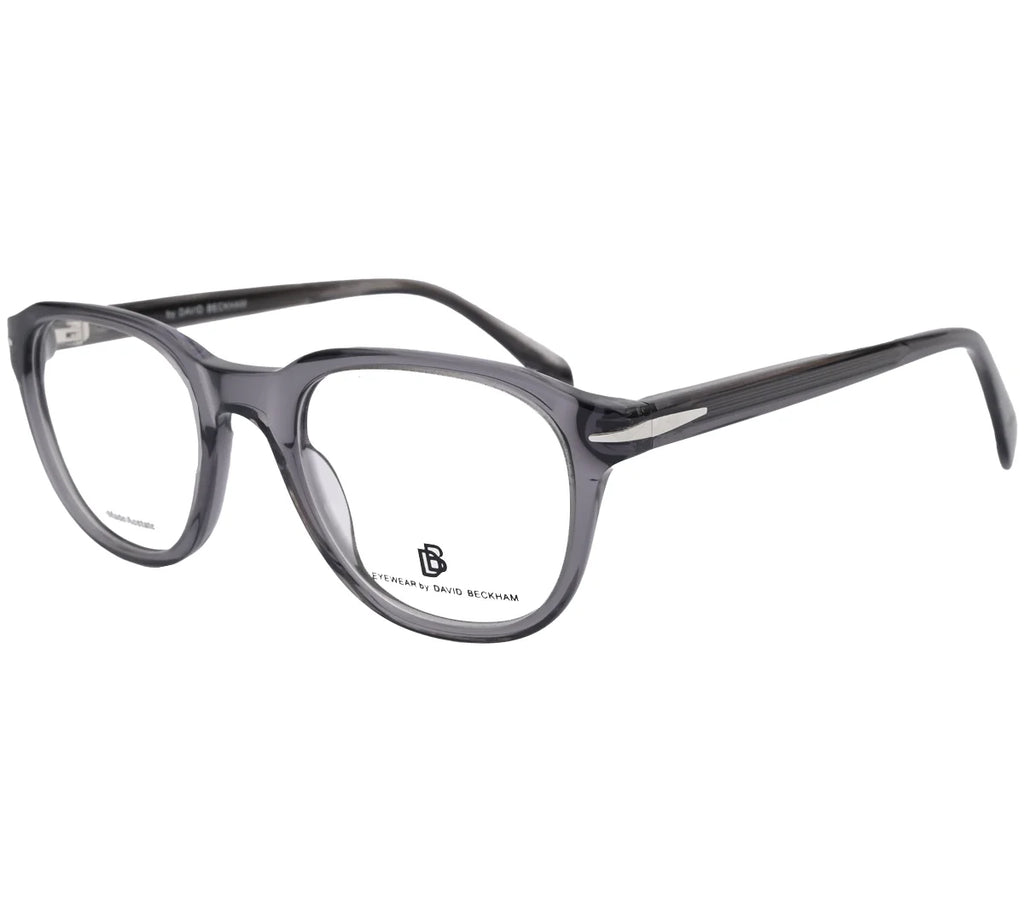 David Beckham Replica Premium Eyeglasses - Transparent Grey Round Frame