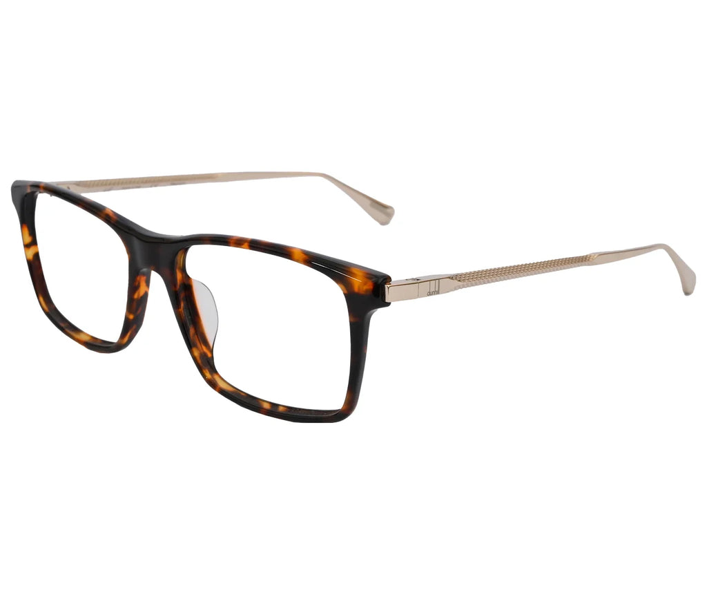 Dunhill VDH085, Tortoise Shell Frame with Gold Titanium Temples - Eyekart Luxury Edition