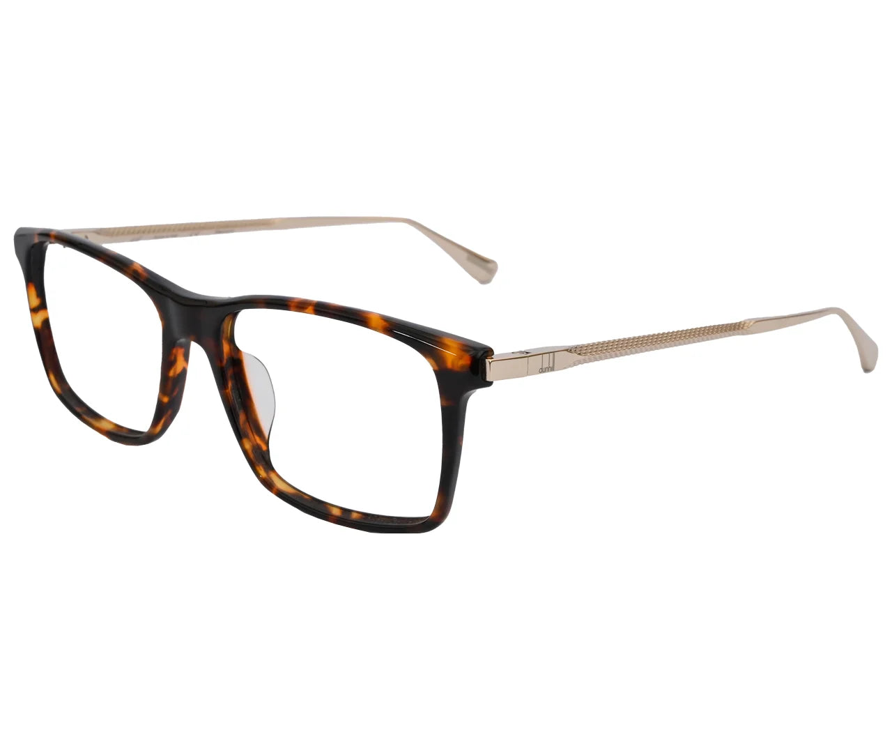 Dunhill VDH085, Tortoise Shell Frame with Gold Titanium Temples - Eyekart Luxury Edition