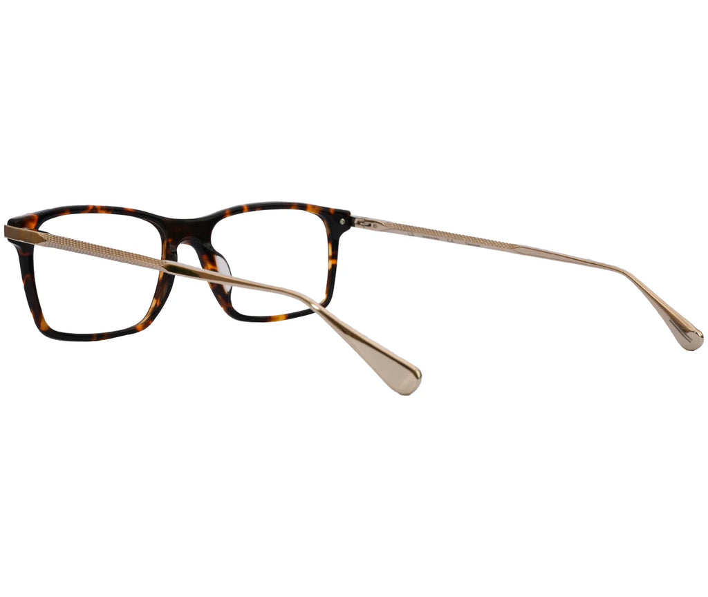 Dunhill VDH085, Tortoise Shell Frame with Gold Titanium Temples - Eyekart Luxury Edition