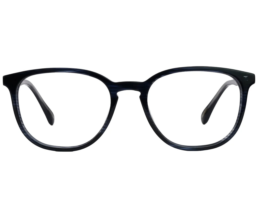 Dunhill VDH119, Blue Patterned Frame with Titanium Temples