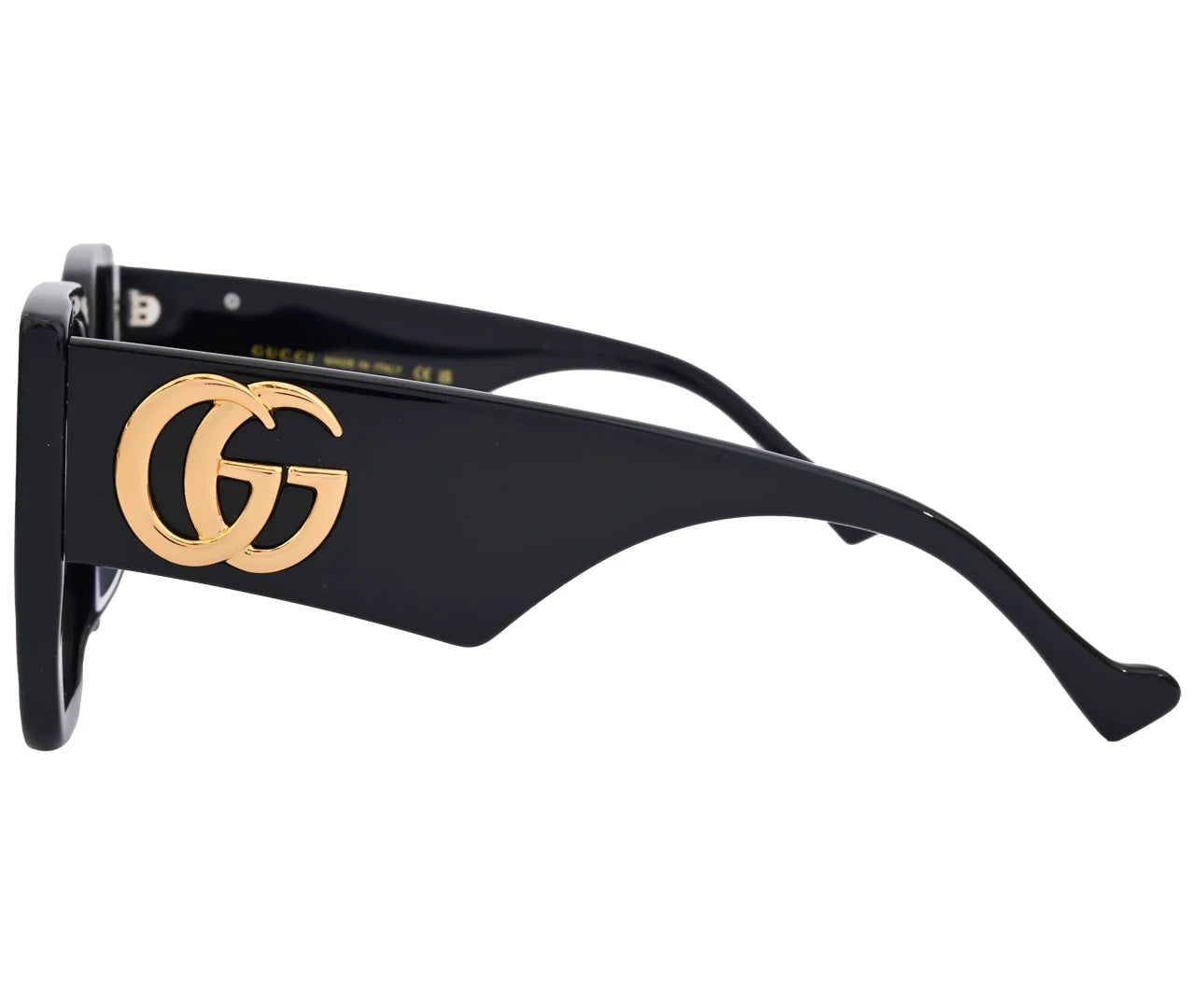 Gucci-Inspired Black Luxury Sunglasses