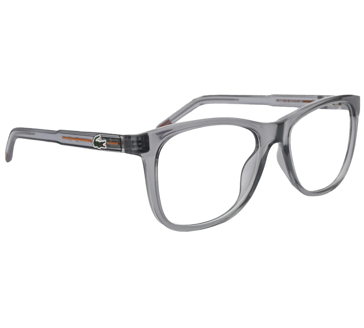 Lacoste Replica Eyeglasses - Bold Blue Oval Frame - Gray