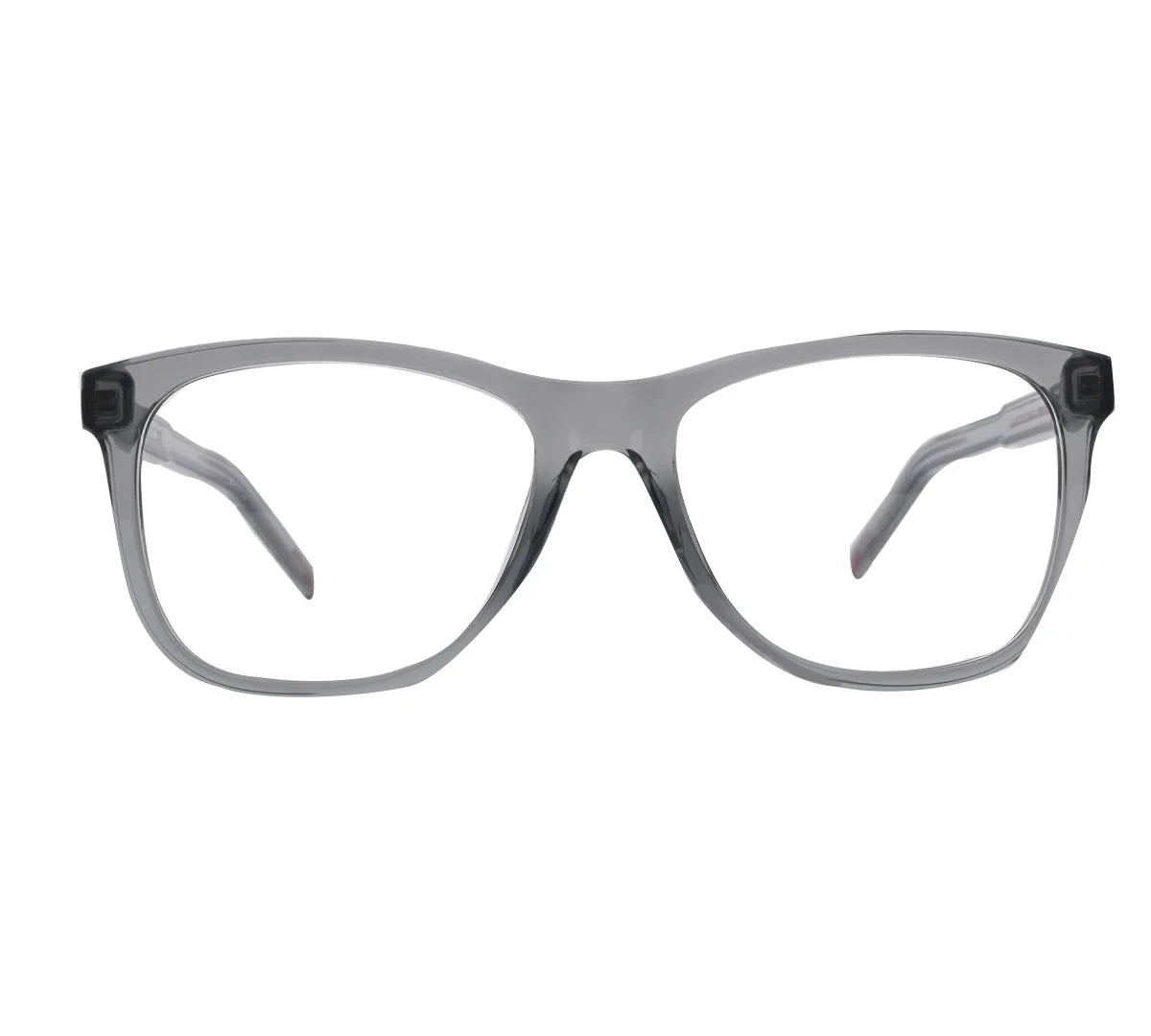 Lacoste Replica Eyeglasses - Bold Blue Oval Frame - Gray