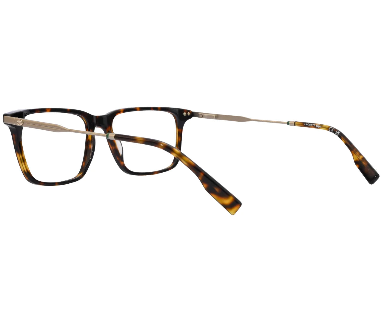 Lacoste L2925, Tortoise Shell Frame with Gold Temples - Eyekart Luxury Edition