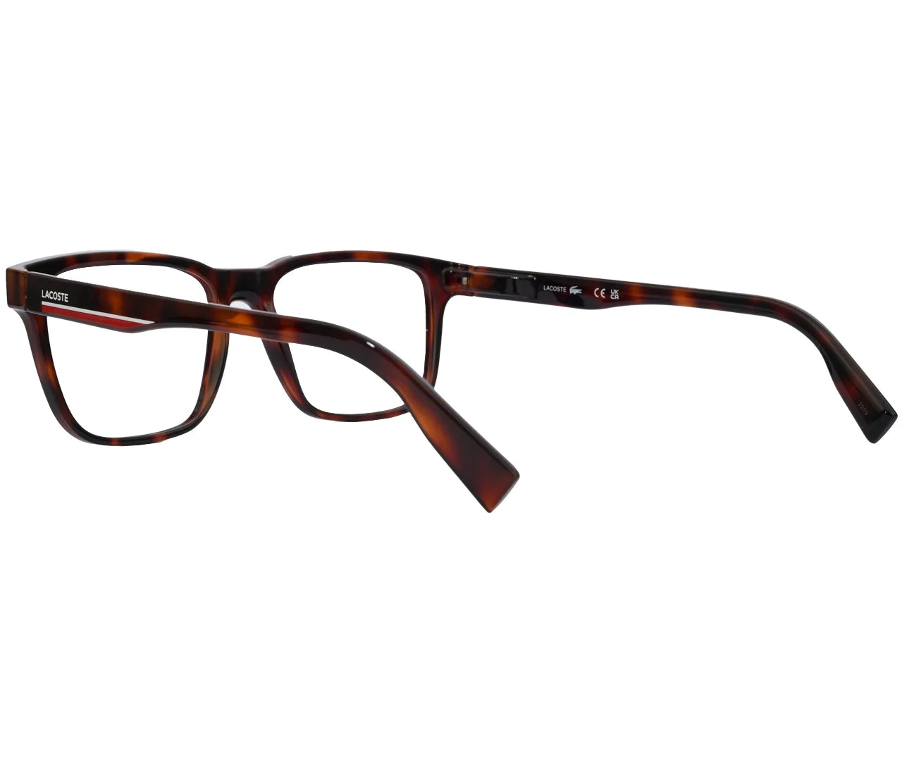 Lacoste L2927 Tortoise Shell Frame with Signature Stripe Accent - Eyekart Exclusive