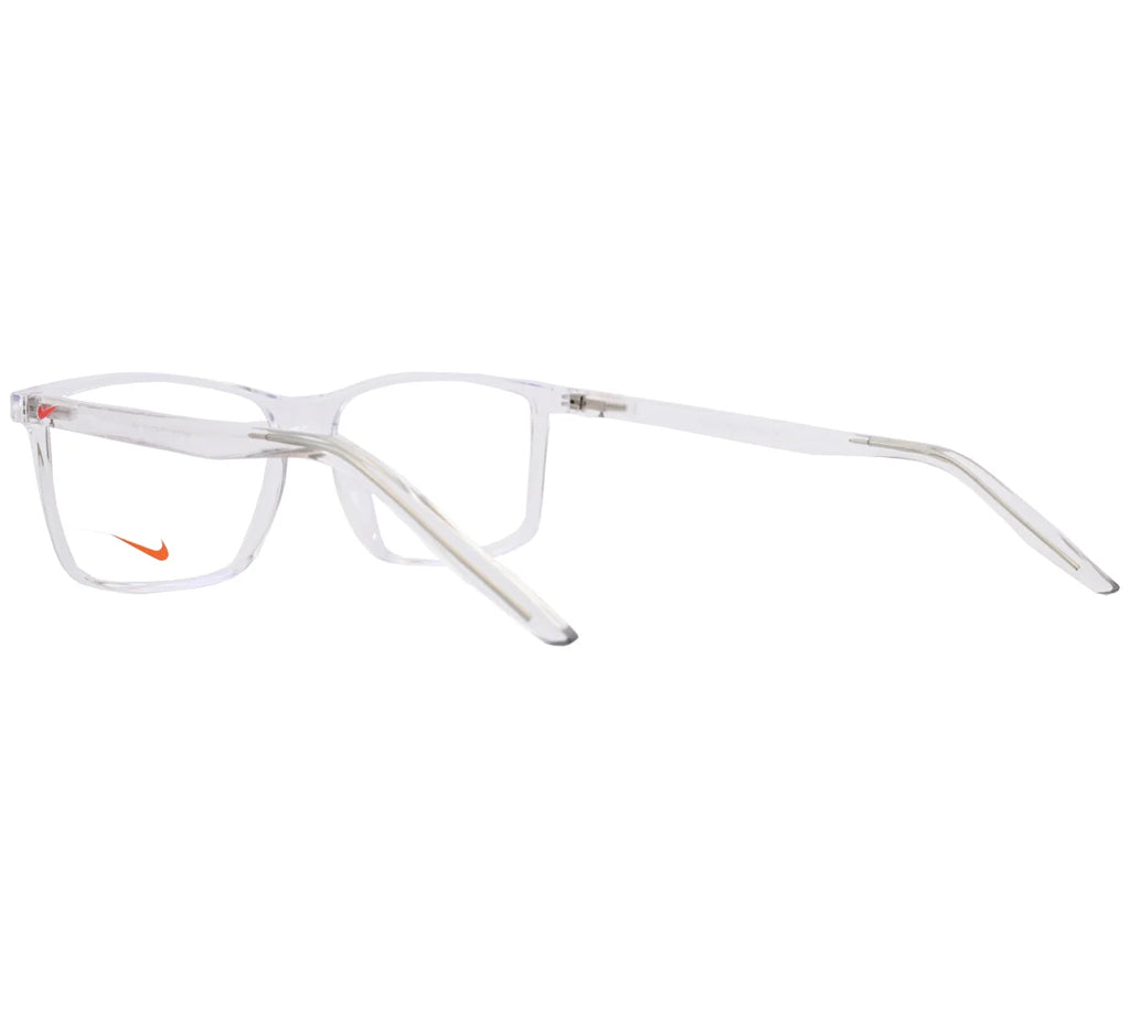 Nike Transparent Replica Eyeglasses - Iconic Red Swoosh