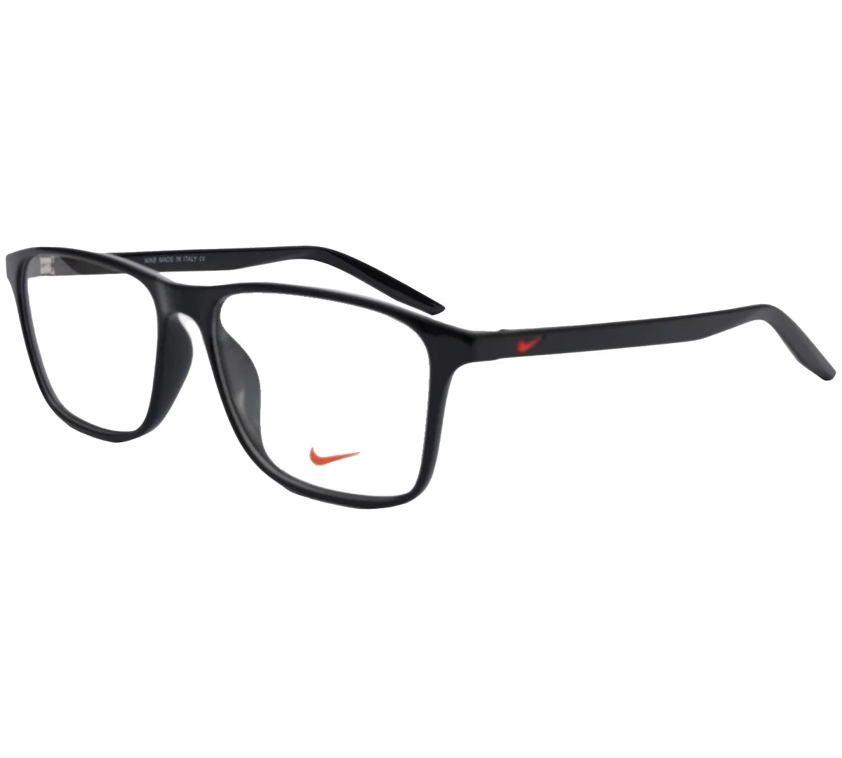Nike Black Square Replica Eyeglasses - Sporty Minimalist Design