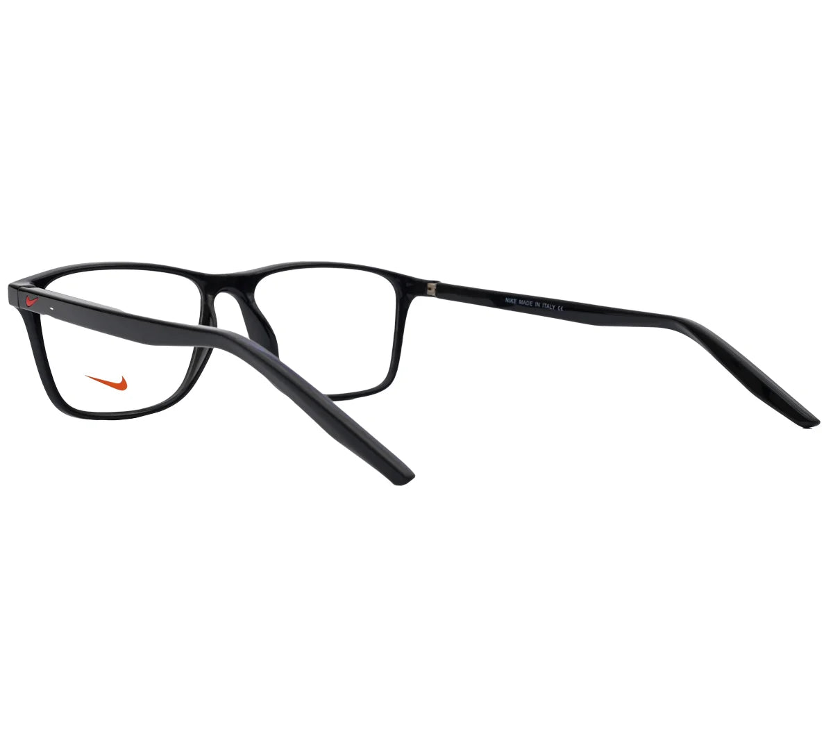 Nike Black Square Replica Eyeglasses - Sporty Minimalist Design
