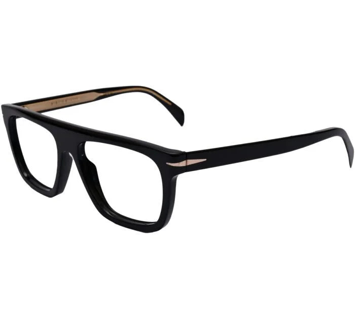 Elegant Black Square Eyeglasses – Inspired by David Beckham
