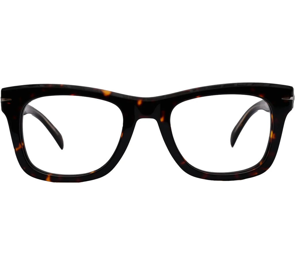 Tortoiseshell Square Eyeglasses - Inspired by David Beckham