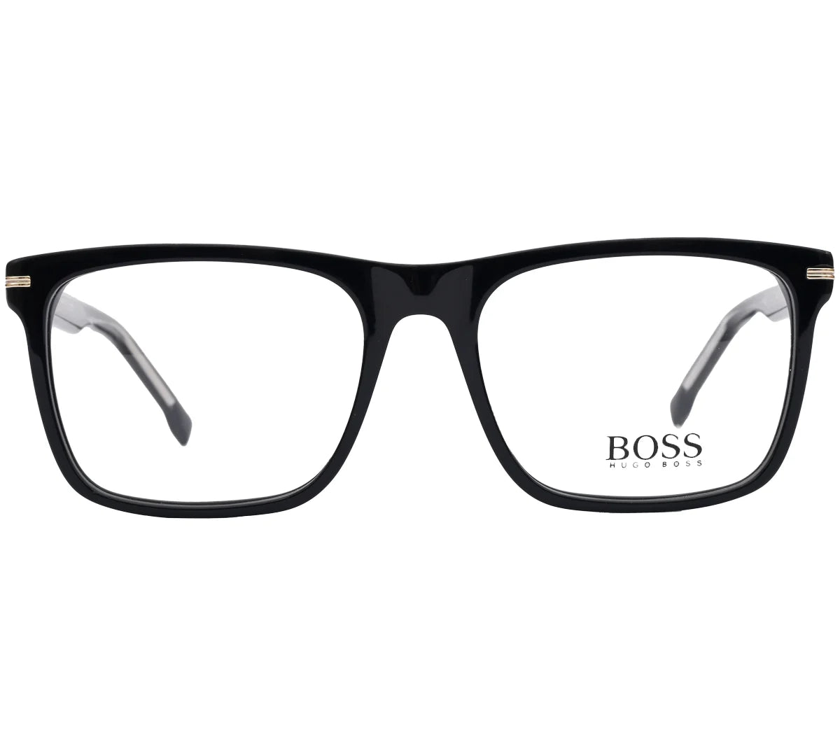 Hugo Boss Replica Premium Eyeglasses - Bold Black Frame
