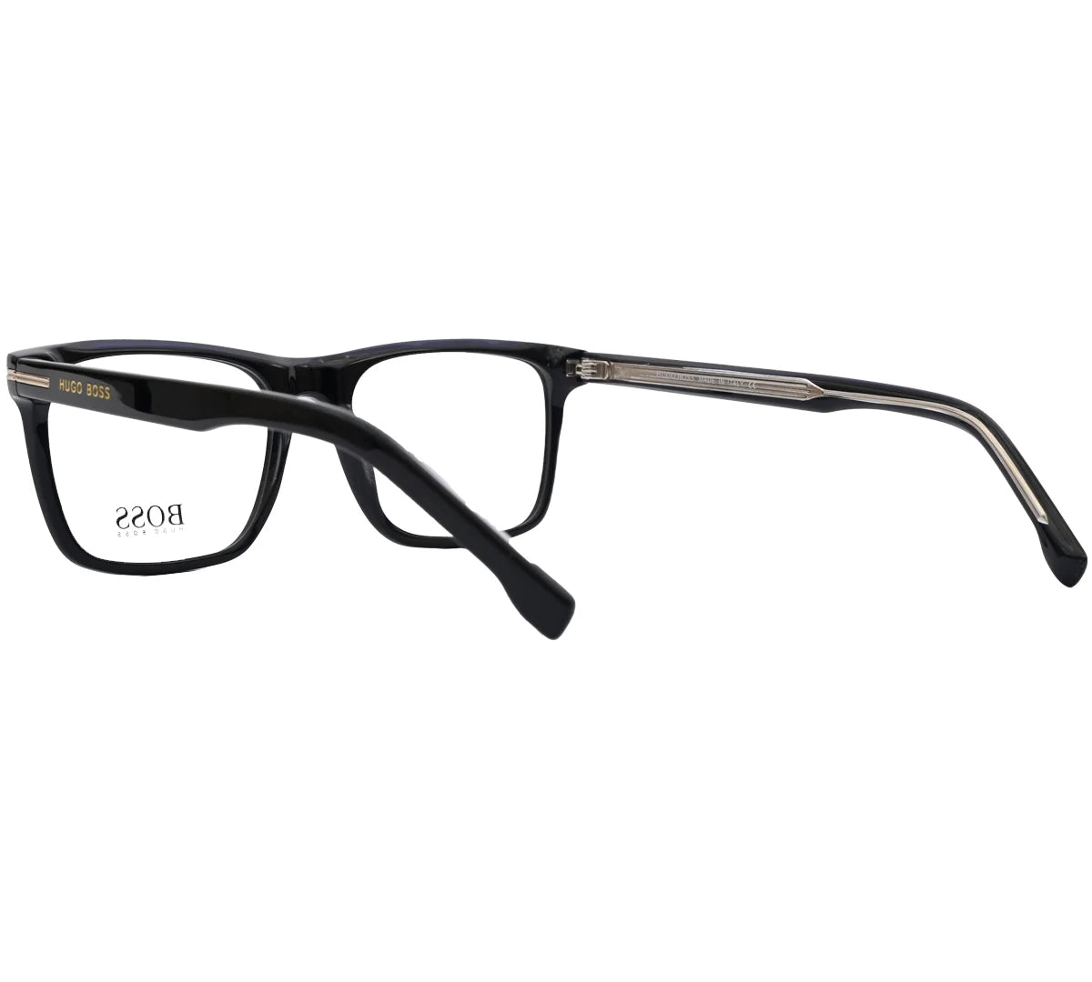 Hugo Boss Replica Premium Eyeglasses - Bold Black Frame