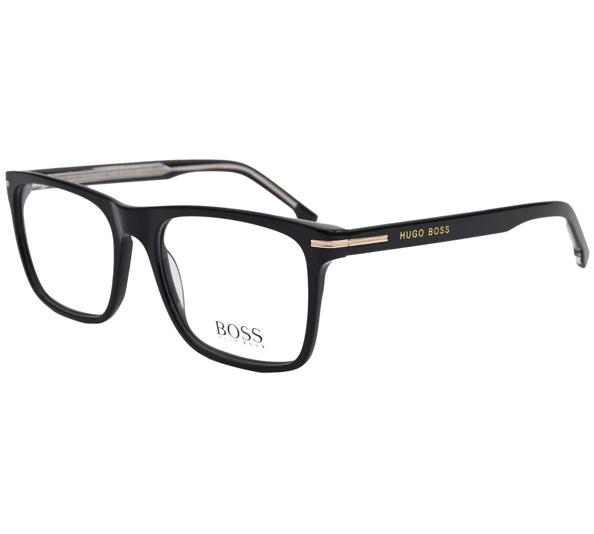 Hugo Boss Replica Premium Eyeglasses - Bold Black Frame