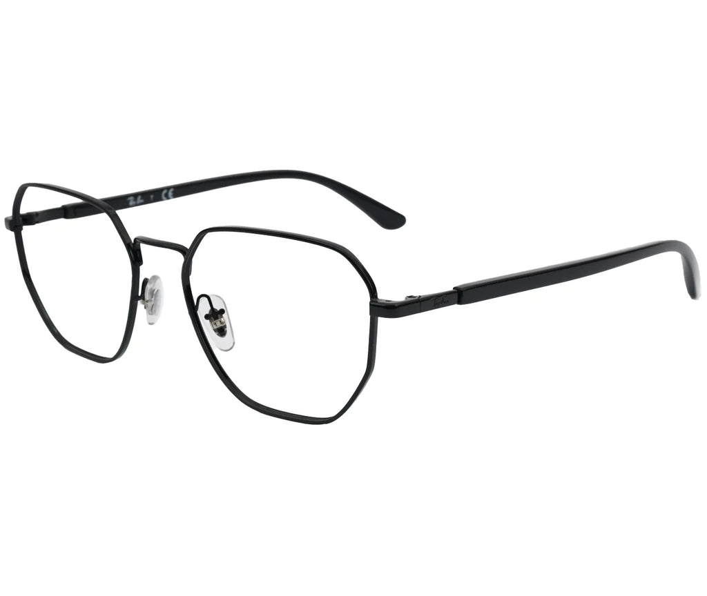 Ray-Ban RB6471, Eyeglasses – Geometric Minimalism in Black