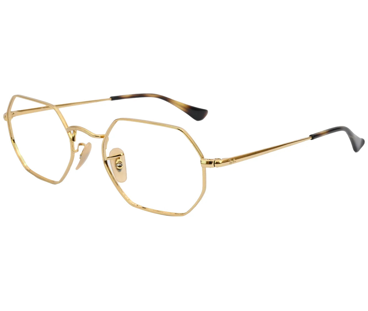 Ray-Ban RB6456, Eyeglasses – Bold Geometric Gold Design