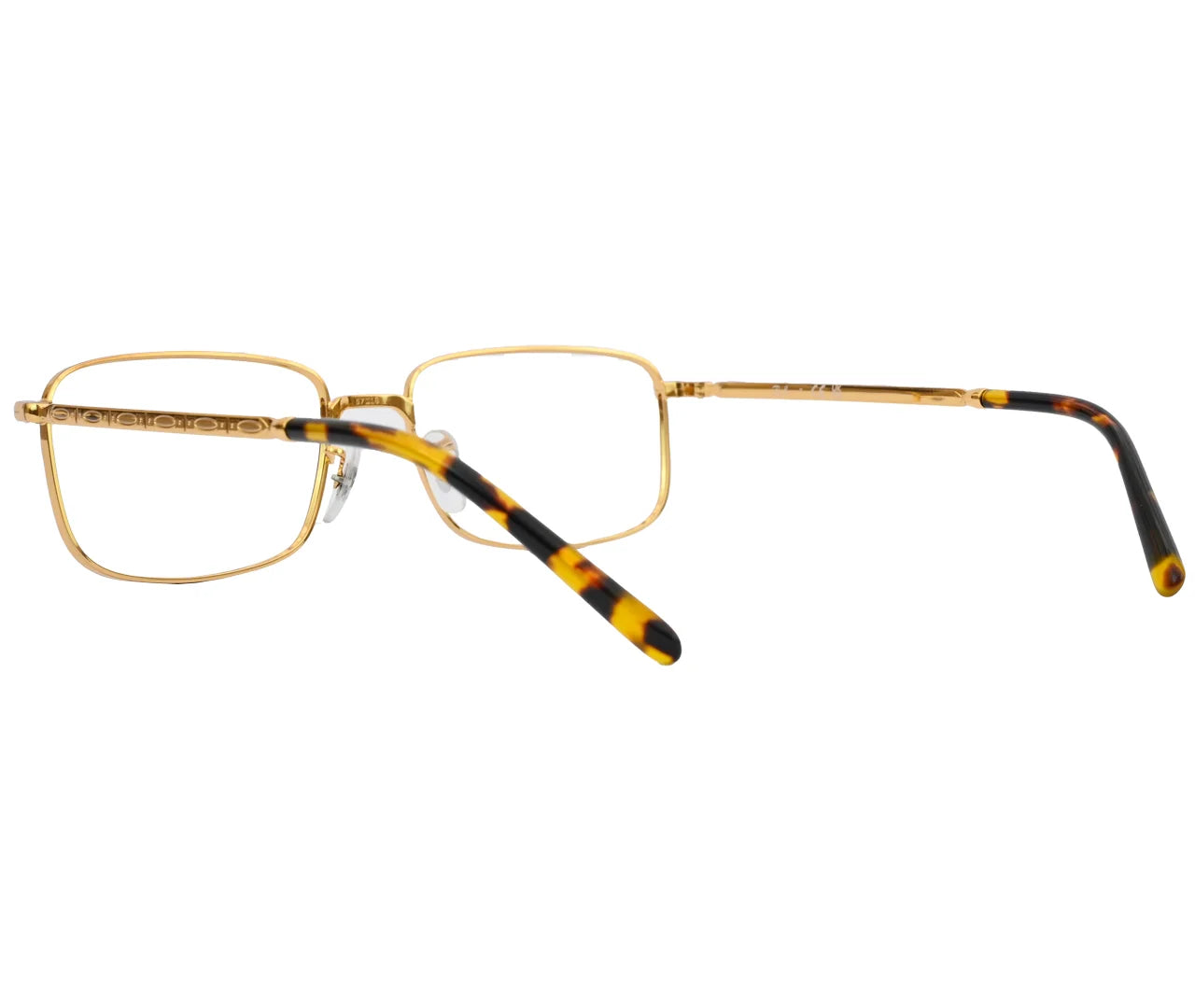 Ray-Ban RX3717V, Eyeglasses – Gold Sophistication with Tortoiseshell Touch