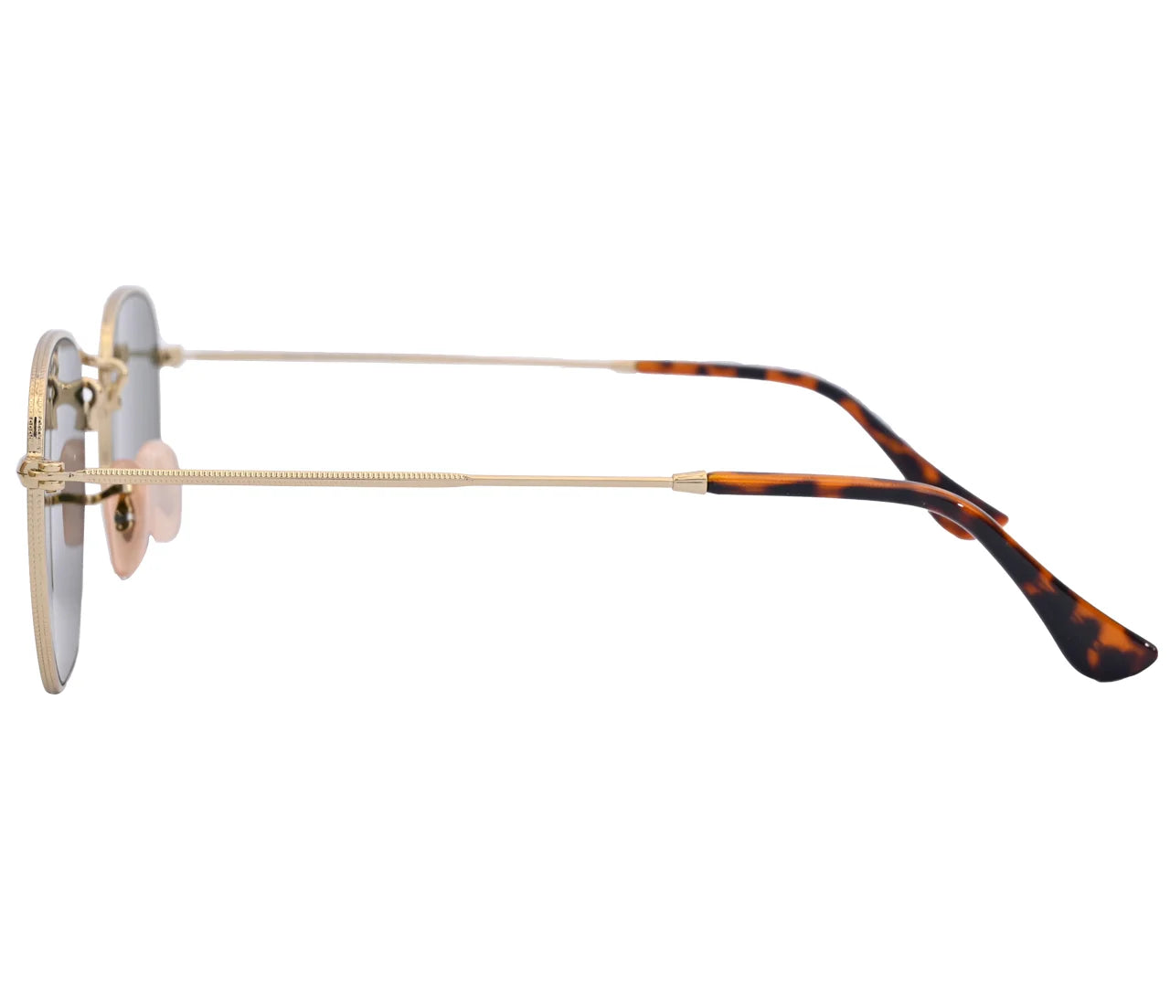 Ray-Ban-Inspired Gold Sunglasses