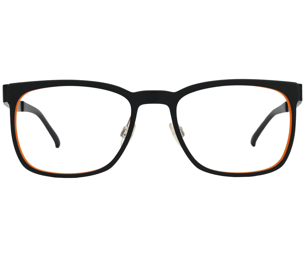 Rodenstock R7013, Eyeglasses – Vibrant Orange and Black Acetate Frame