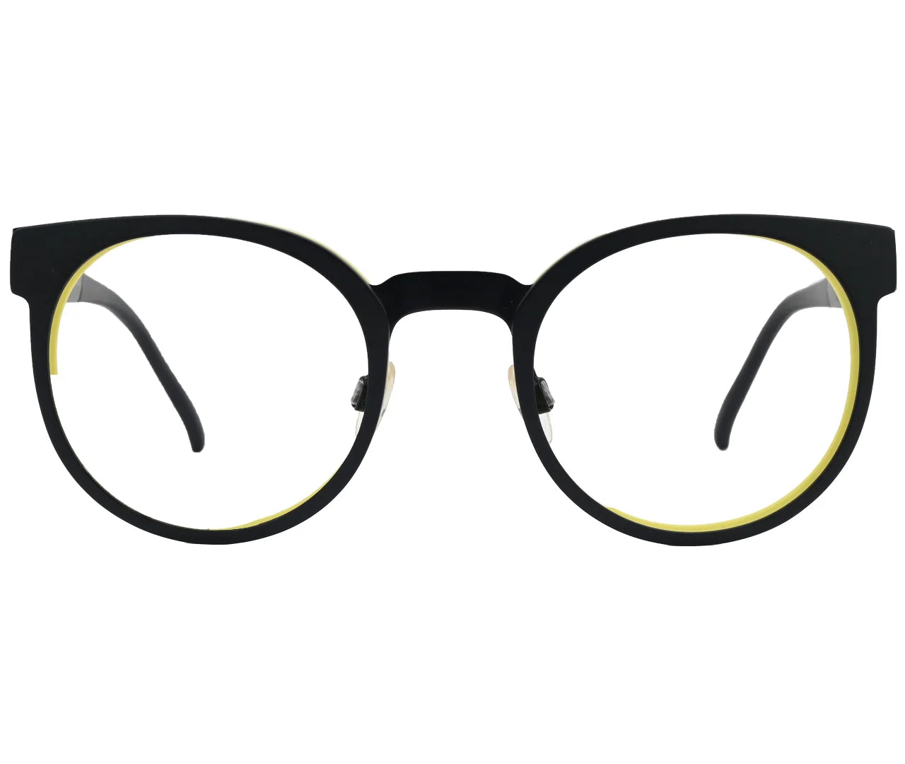 Rodenstock R7012, Eyeglasses – Bold Black and Yellow Design