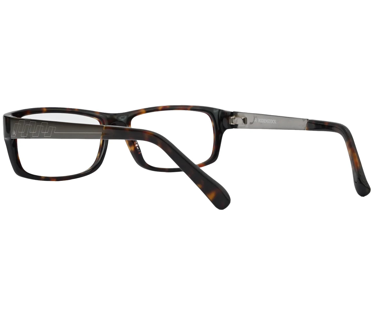 Rodenstock R5246, Eyeglasses – Tortoise Acetate Frame with Metal Temples