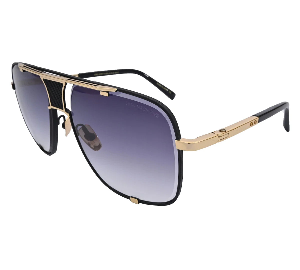 Dita-Inspired Premium Gold-Accented Sunglasses