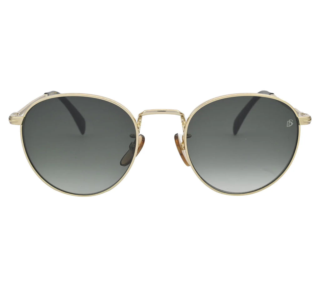 David Beckham DB1005/DS, Sunglasses – Gold Frame with Gradient Lenses