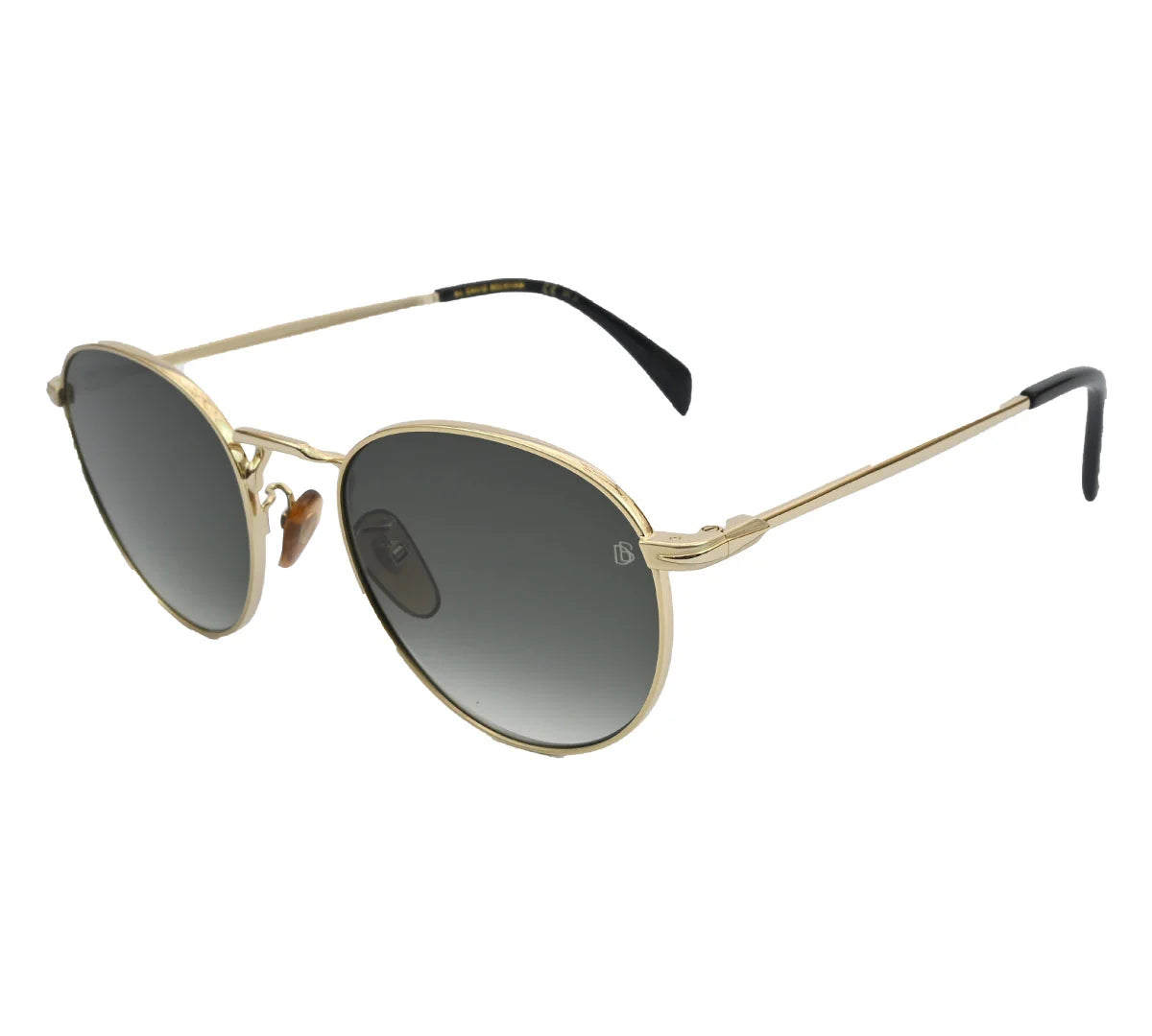 David Beckham DB1005/DS, Sunglasses – Gold Frame with Gradient Lenses