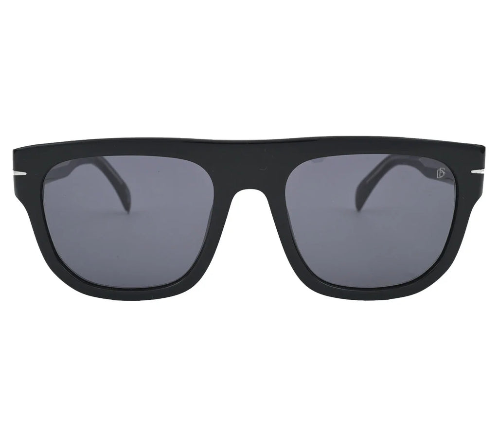 David Beckham DB7044/S, Sunglasses – Black Frame with Dark Lenses